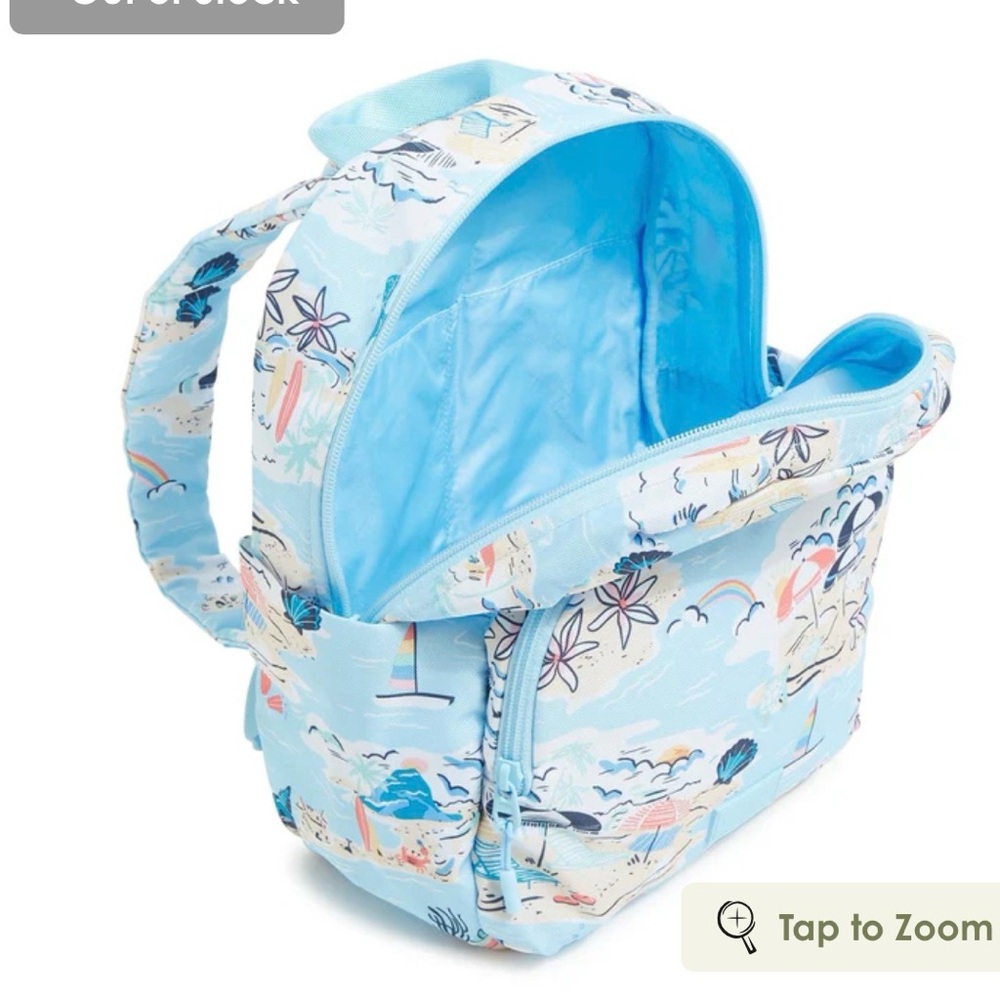 **NWT** Vera Bradley Beach Treasures Essential Backpack